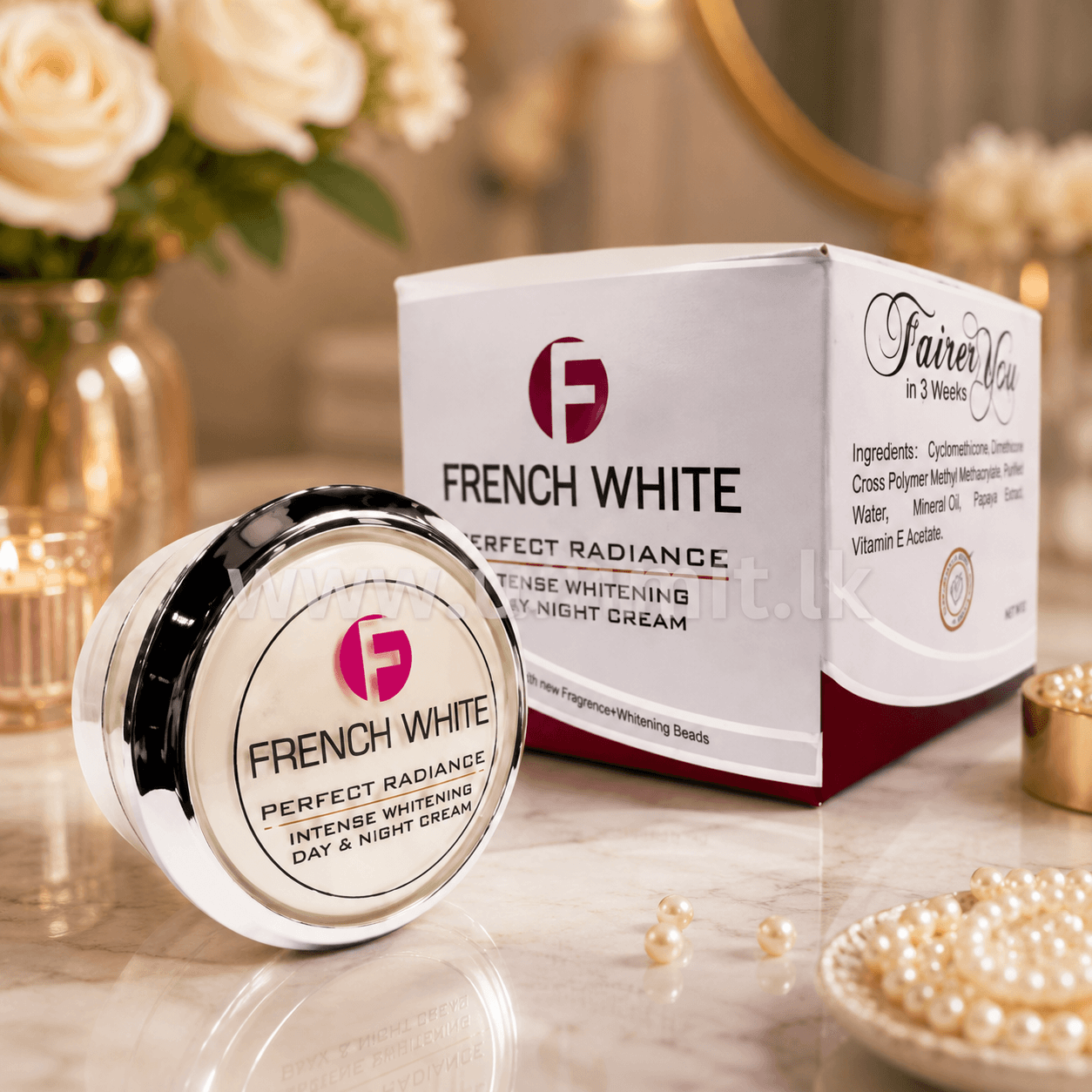 French White - Perfect Radiance Intense Whitening Day & Night Cream UL-6210