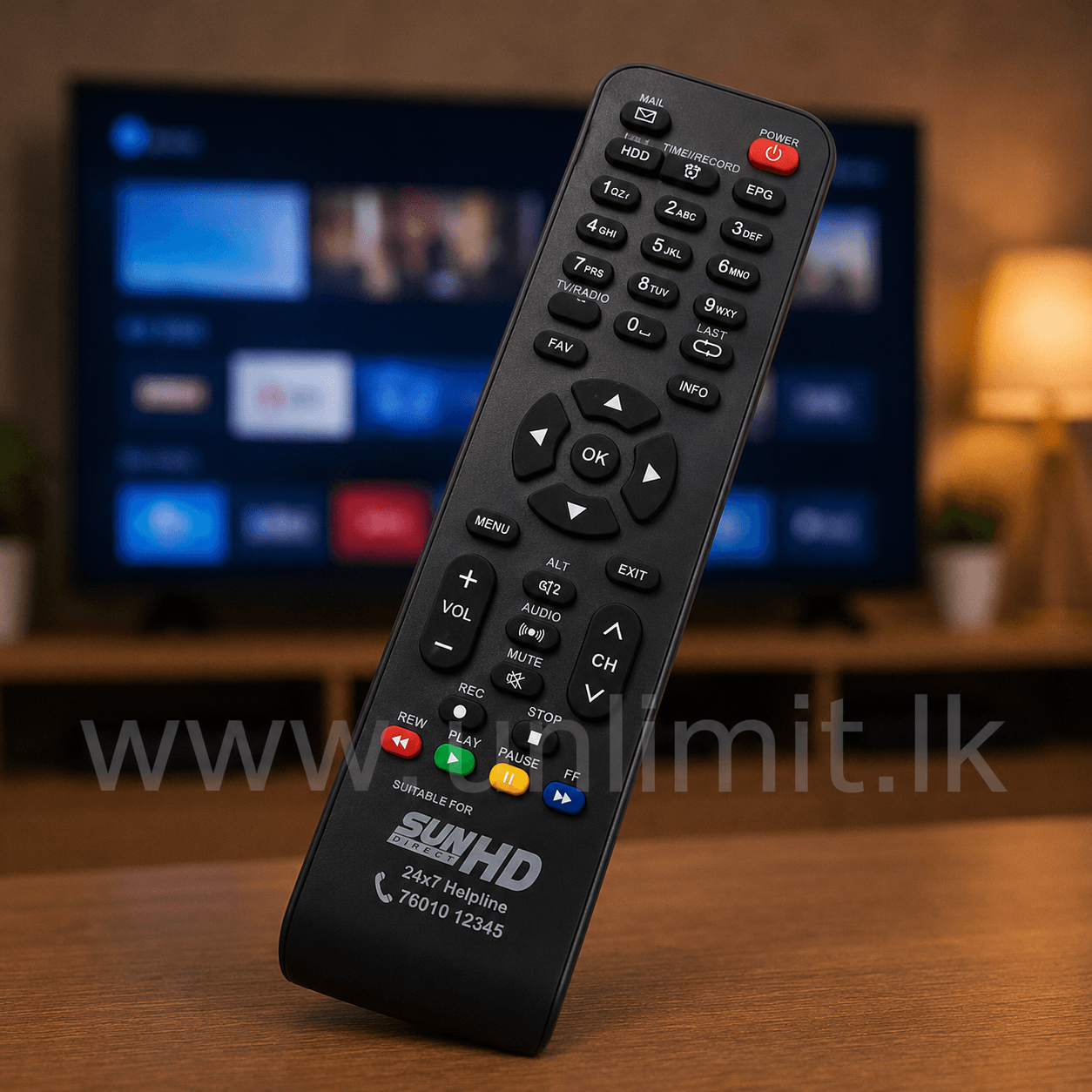 Sun Direct HD Remote Controller UL-8580