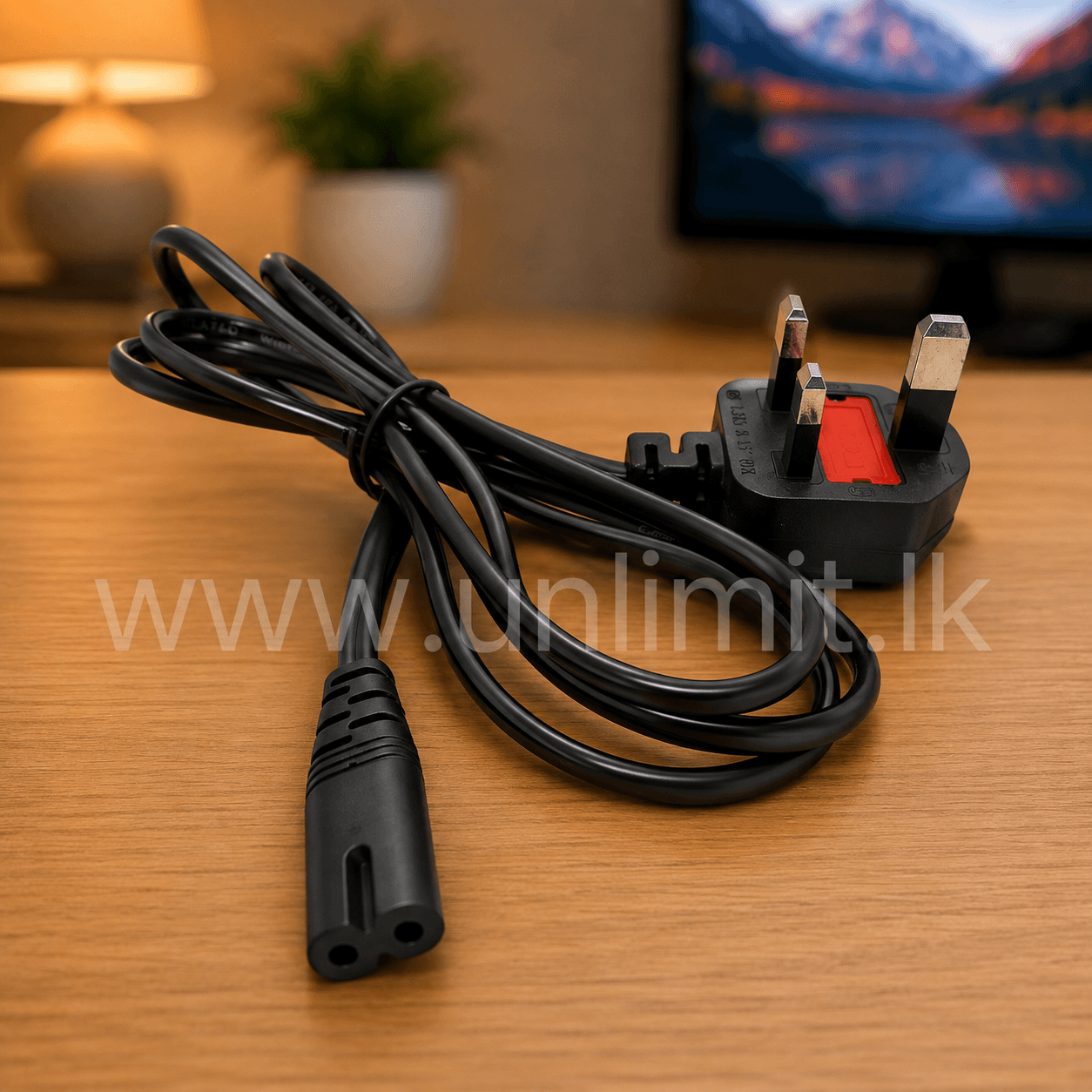 2 Pin AC Cord Radio Cord 13A UL-8569
