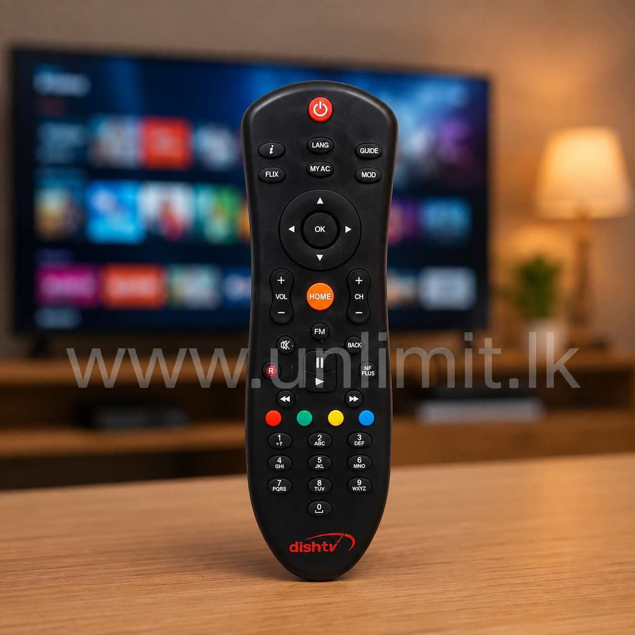 Dish TV Remote Controller UL-8321