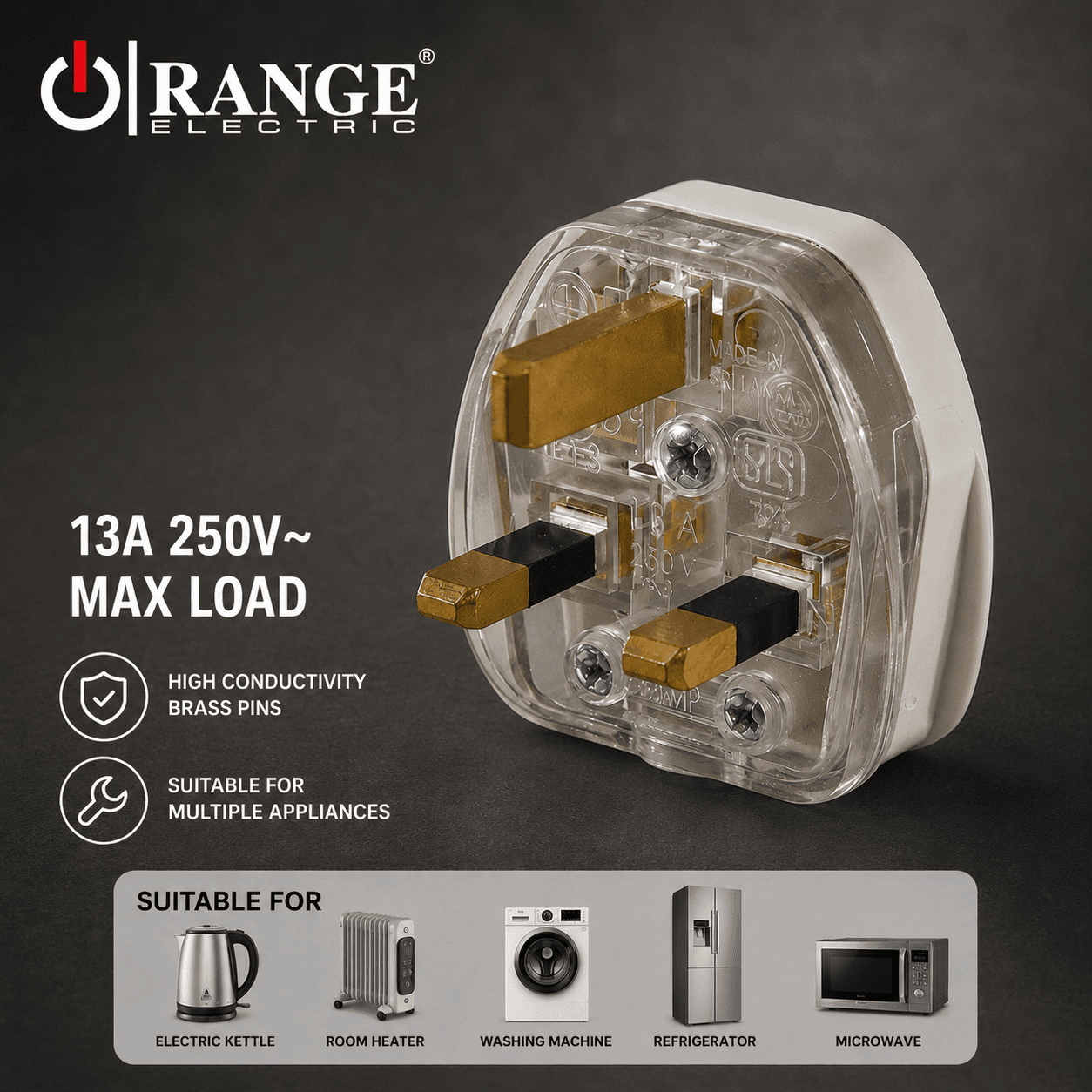 orange plug top