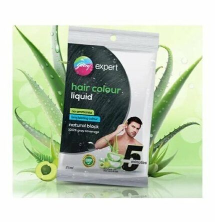 Godrej Natural Black Hair Color Liquid 21ml