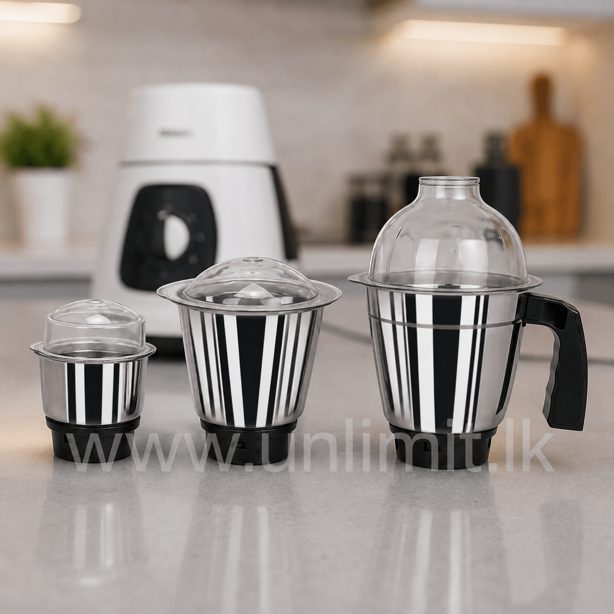 Five Star 3in1 Grinder Jar Set Made in India UL-10057