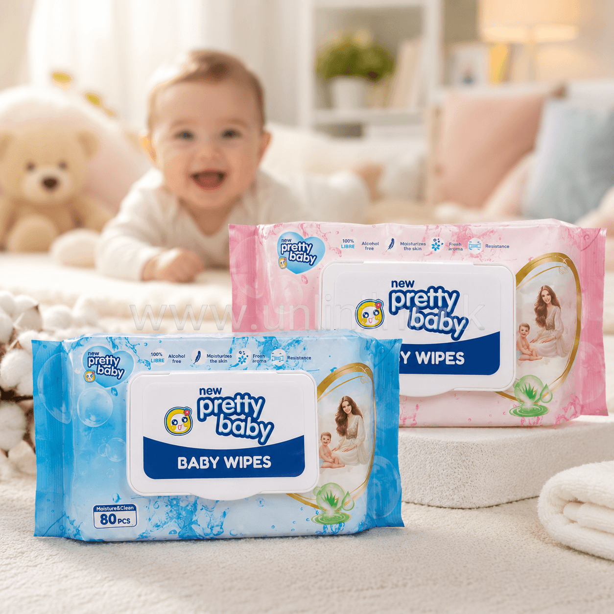 Pretty Baby Wipes