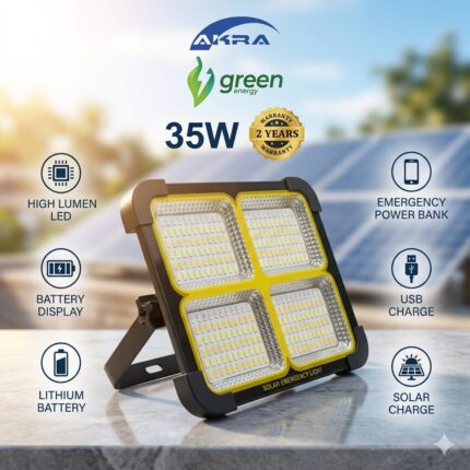 Akra Solar Emergency Light 35W