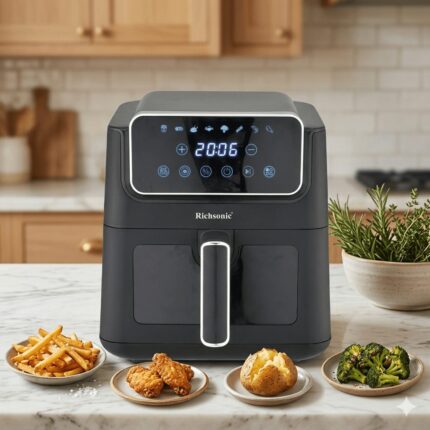 Richsonic Digital Touch Air Fryer with Visible Display 6L (RSAF-57)