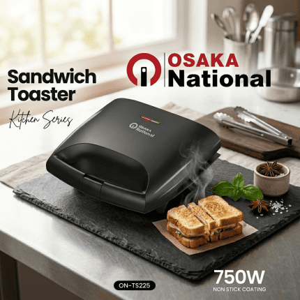 Osaka National Sandwich Toaster ON-TS225 UL-11682