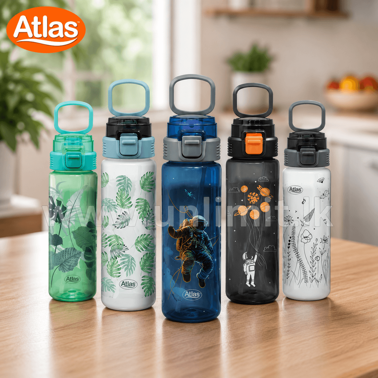 Atlas Water Bottle Zippy Lite - 900ml