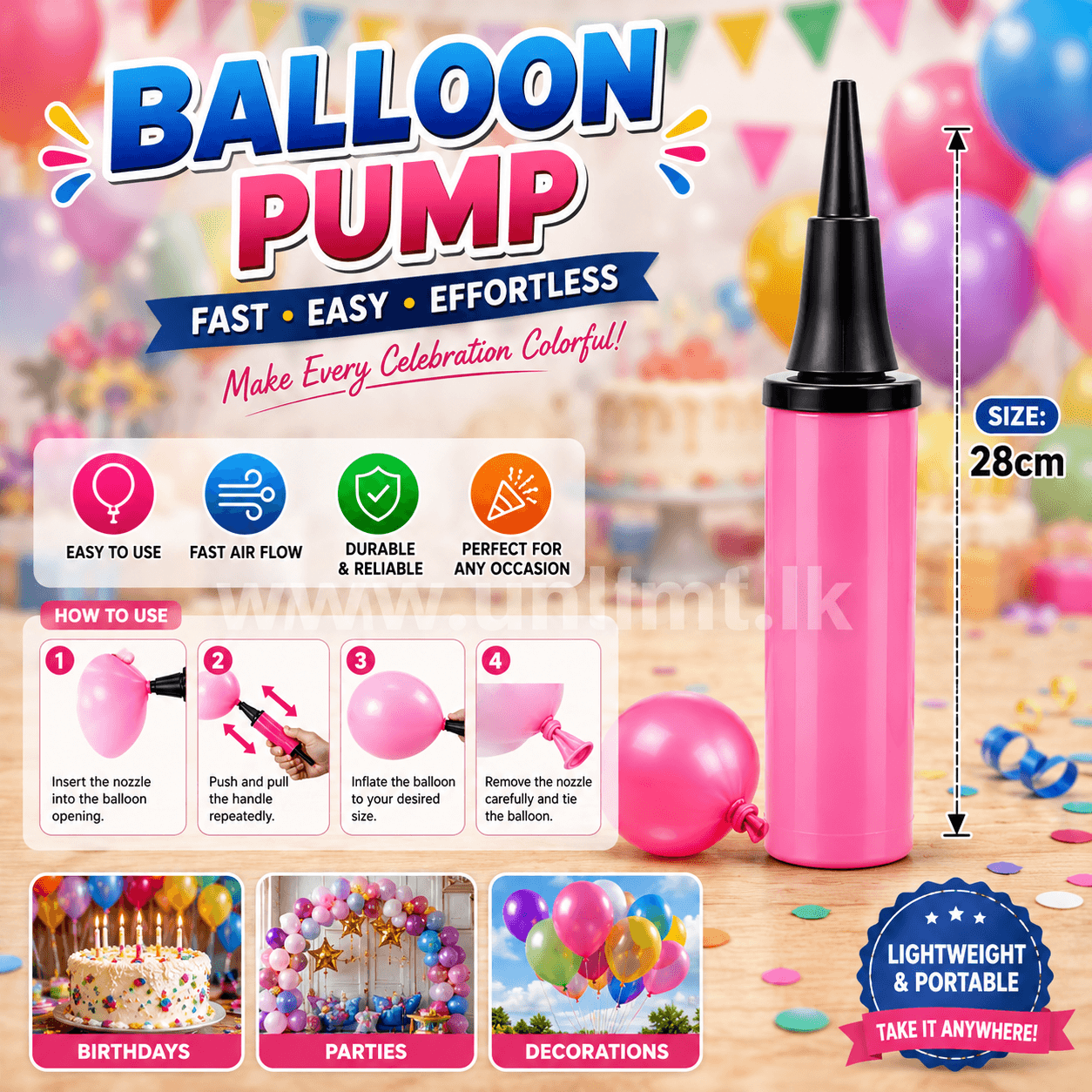 Balloon Hand Pump (11996)