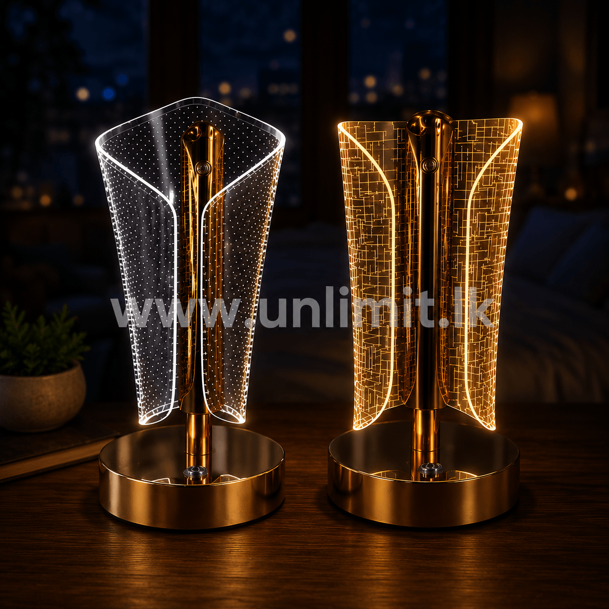 Crystal Table Lamp UL-11998