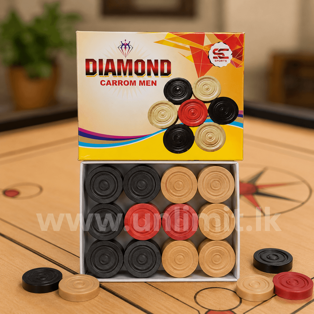 Diamond Carrom Coin (12238)