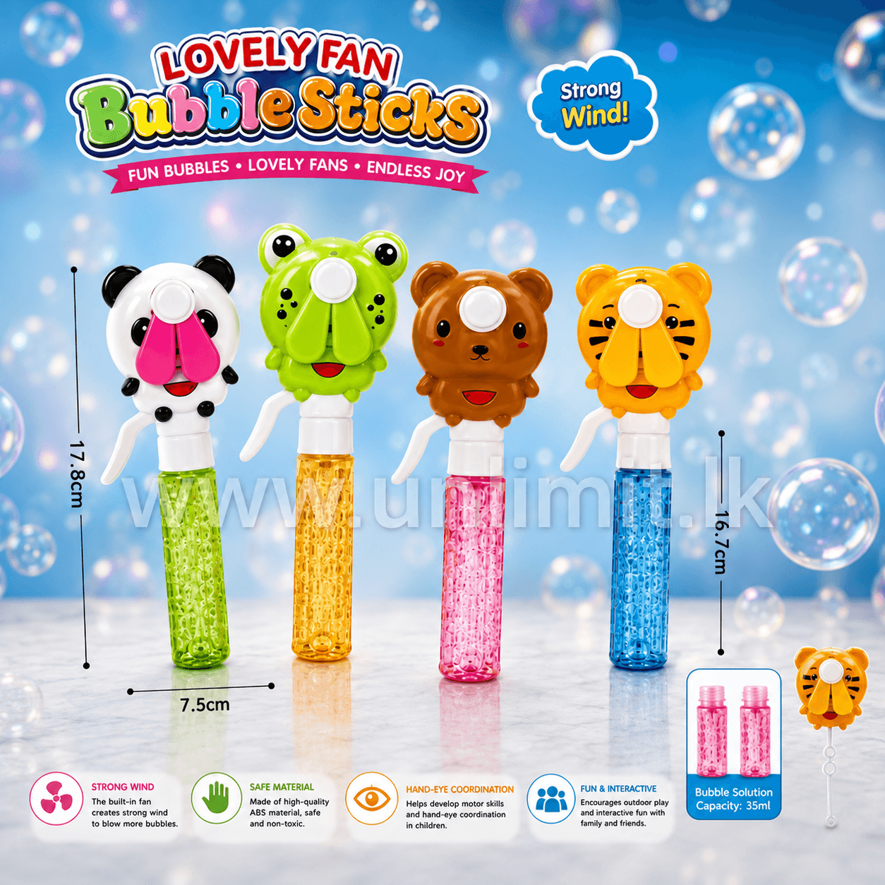 Toy Bubble Stick UL-12016