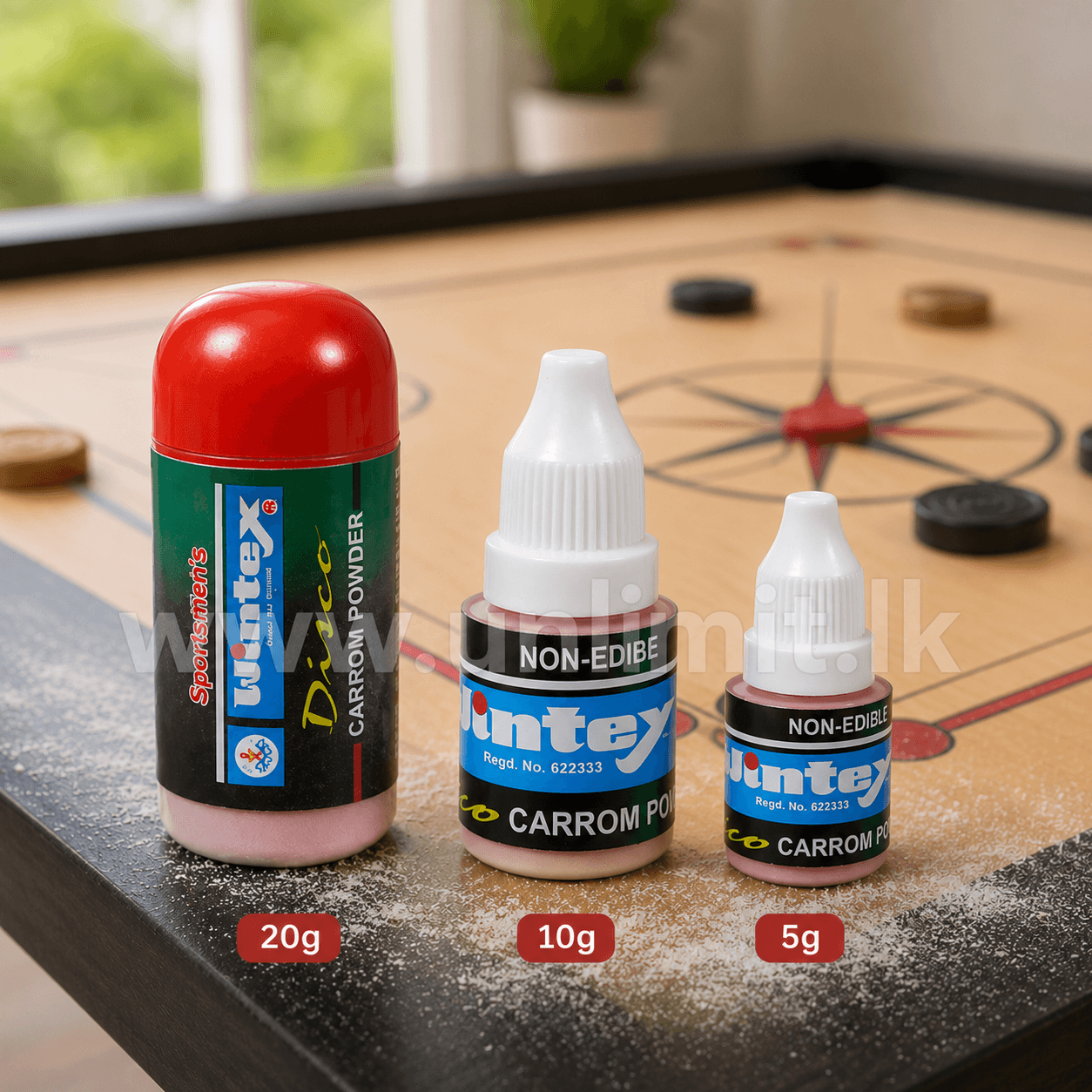 Wintex Carrom Powder 5g 10g 20g
