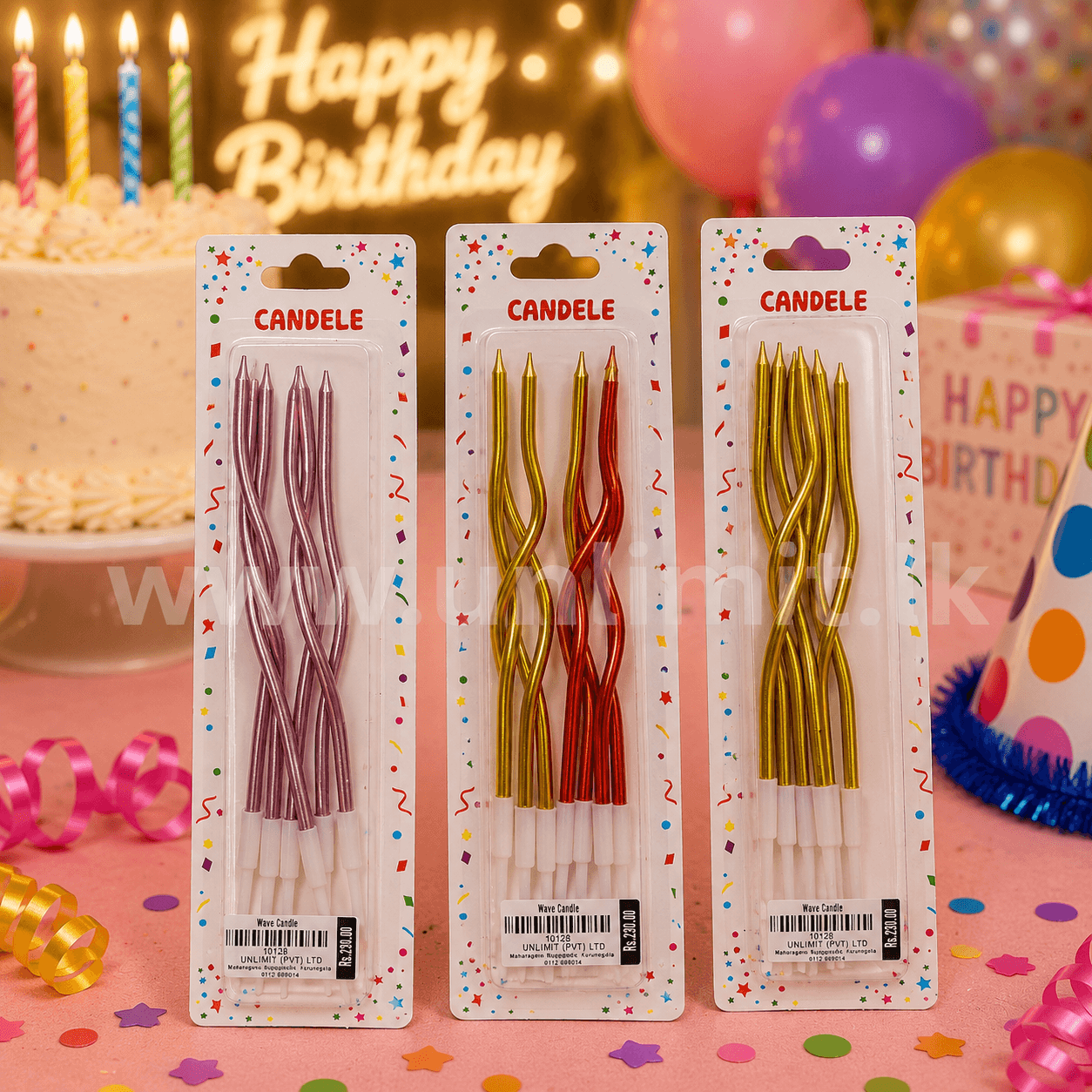 Wave Candles UL-10128