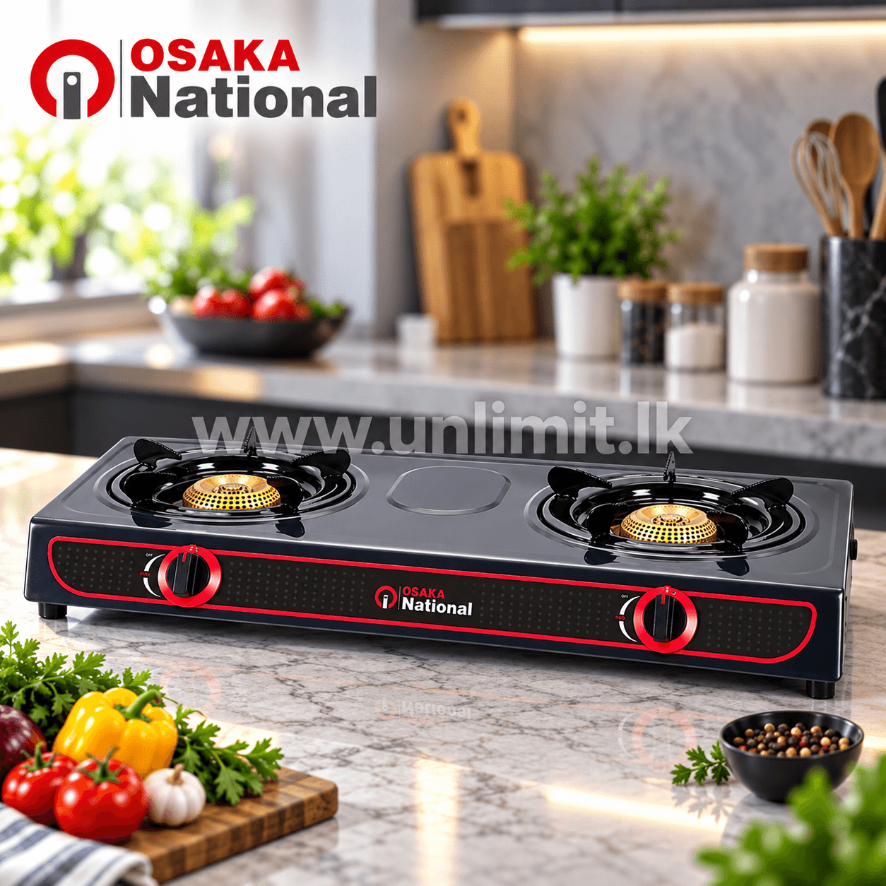 Osaka National Gas Cooker ONG-2029TF (12528)