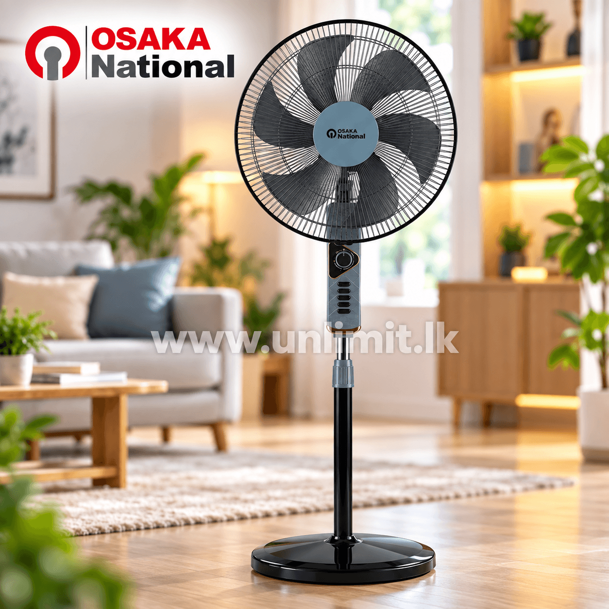 Osaka National Stand Fan 18 FS40-802 UL-12642