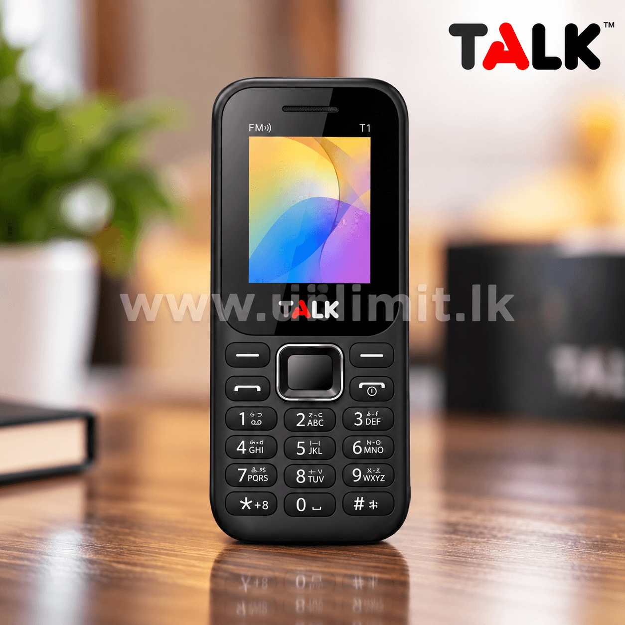 Black TALK Feature Phone Advertisement (1)