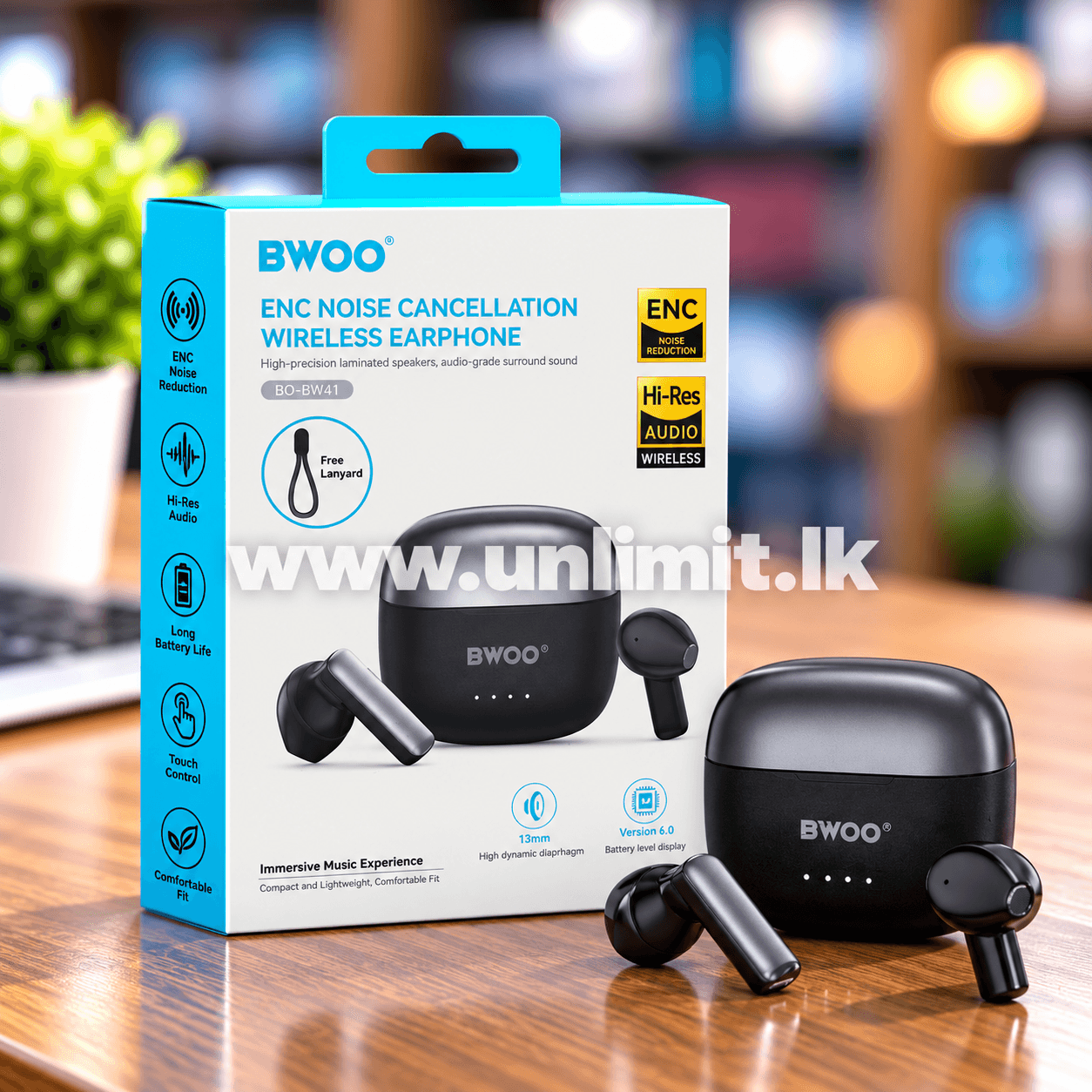 Bwoo Earbuds BO-BW41 UL-12820